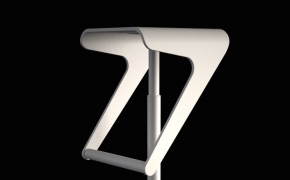 吧椅C4D模型 chair -08