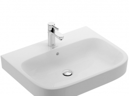 快乐D.2系列2318洗手盆Duravit品牌卫浴3D模型素材下载Happy D.2 2318 Washbasin by Du