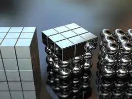 C4D立方体变圆球动画工程