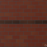 红墙砖C4D材质：default brick