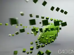 视频: Videohive Voxel Channel方块汇聚logo