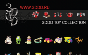 儿童玩具3D模型合集 3DDD – T0YS highres models