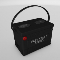 汽车电平/电池3D模型 Car Battery