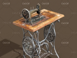 老式复古缝纫机模型 Sewing machine
