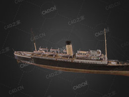 新西兰海军坎特伯雷两栖多任务舰C4D模型下载Canterbury 3d model