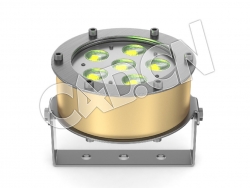 C4D水下潜水灯光秀设备模型 DTS LED Underwater Dive 6 FC