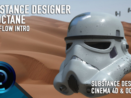 风暴突击兵头盔C4D模型 Stormtrooper Helmet（Substance Designer to Octane）