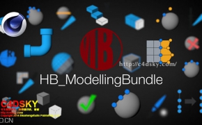 C4D三维建模工具脚本合集HB ModellingBundle 2.1 DC20151208 MUS3 free下载