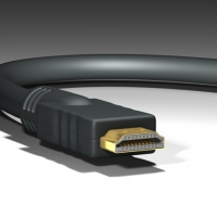 高清线C4D模型 HDMI cable