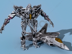 红蜘蛛变形金刚汽车人机器人变形战斗机 Starscream