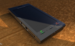 索尼爱立信Satio手机C4d模型 C4D 3D Model Sony Ericsson Satio Phone