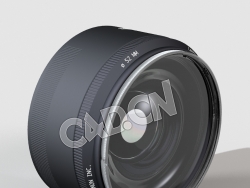 C4D佳能镜头50mm模型 Lens 50mm