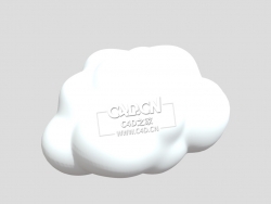 卡通云朵C4D模型 Cloudsculpt2
