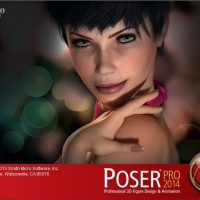 Poser Pro 2014 汉化包(内核汉化)