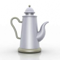 水壶3D模型 Teapot N221208