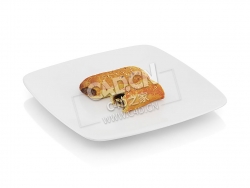 C4D咬过的肉夹馍糕点配肉食物模型 Bitten pastry with meat