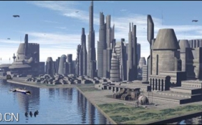未来城市3D模型（OBJ）Sirus5 Colony City