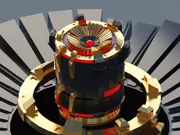 C4D实用工程第127季：旋转式机器创意C4D工程文件 c4d project