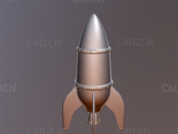 卡通小火箭 rocket