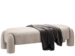 Marlon 1号长凳Dooq出品3D模型素材下载Marlon Daybed 1 Bench by Dooq