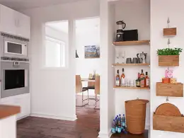 C4D厨房渲染作品欣赏 Canadian Kitchen