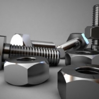 螺丝帽3D模型 Screw