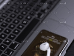 C4D OCTANE耳机场景工程