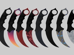 弯刀C4D模型 Karambit