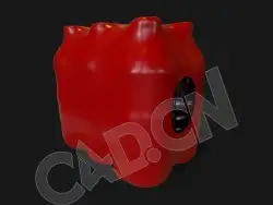 C4D创建PVC塑料包装袋收缩包装饮料啤酒教程