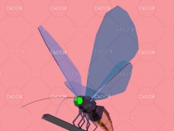 低面多边形蝴蝶 boxy butterfly