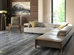C4D客厅矮靠背时尚沙发转角沙发模型 sofa 3d model