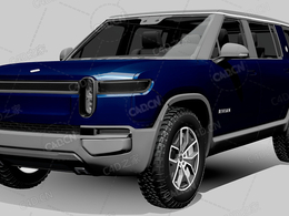 美国Rivian-R1S电动探险车2018款C4D汽车模型下载
