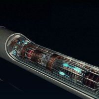 C4D模型下载-激光刀模型（带材质）Laser knife