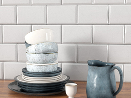 C4D水壶盘子碗模型