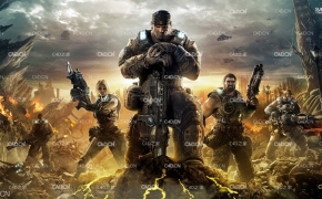 160多套C4D射击游戏《战争机器3(Gearsofwar3)》角色动画模型合集