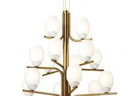 5170-15款吊灯现代水晶吊灯3D模型素材下载TheChandelier 5170-15 by Alma Light