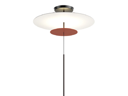 平面悬挂灯天花板照明（Vibia品牌）3D模型素材下载Flat Hanging Light by Vibia