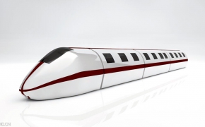 列车/火车/高铁C4D模型 Train 3D model