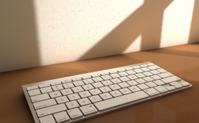 苹果键盘C4D模型 Apple Keyboard