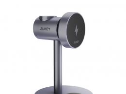 奥基三合一磁吸无线充电器3D模型素材下载MagLink 3-in-1 Magnetic Wireless Charger b