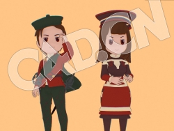 C4D卡通男孩女孩角色模型