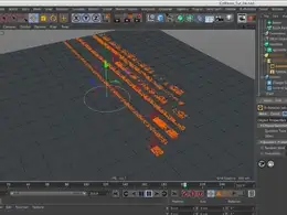 C4D X-Particles 动态模拟工程文件(using XP 3.5)
