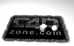 地毯C4D模型 tappeto hair