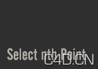 C4D插件：Select nth Point