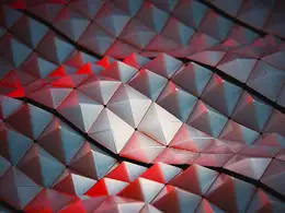 C4D实用工程第308季： 方形图案波动动画C4D工程文件 c4d project