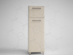 卫生间储物柜浴室洗手间上下两格柜子衣柜内衣柜分层储物收纳C4D模型