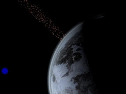 行星小行星C4D模型 Planet asteroids 3d model