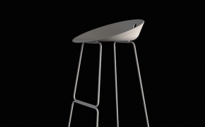 吧椅C4D模型 chair -04