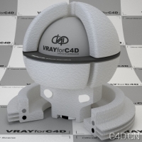 vray for c4d材质：Styrofoam 001