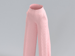 服饰模型：阔腿裤